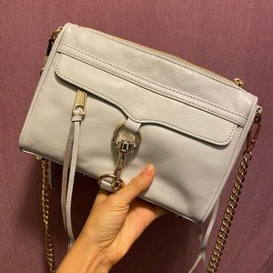 Rebecca Minkoff bag in white grey